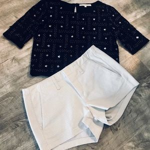 •Rag and Bone• Genuine Leather Shorts